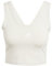 adidas Damen Essentials SMALL Logo Cotton Lifestyle Tank, Wonder Alumina/White, M