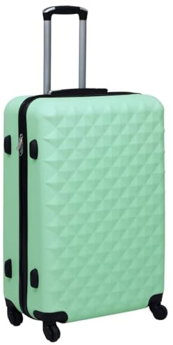 LoogCape Carro rígido de plástico ABS con candado TSA y ruedas de 360 grados, ligero y resistente, equipaje de mano para viajes en avión, vacaciones y negocios, ampliable, con asa y correa de
