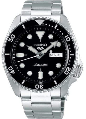 Seiko Herren Analog-Digital Quarz Uhr mit Legierter Stahl Armband SRPD55K1