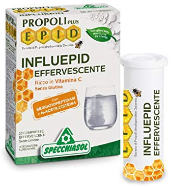 SPECCHIASOL INFLUEPID EFERVESCENTE - 20 comprimidos - Alivia los sintomas de la gripe y el resfriado.