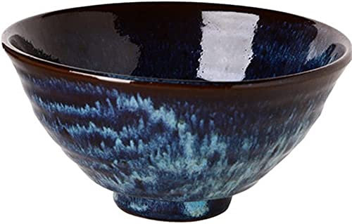 Posate in Ceramica Ciotole per Pasta Zuppa Grande in Stile Giapponese Scodella per Pasta Macedonia di Frutta Cereali Riso Dessert Ciotola per la Colazione Stoviglie in Ceramica Creativa