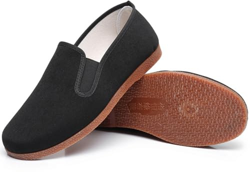 Yummsion Zapatillas Estilo Chino Kung Fu,Zapatos Tradicionales Chinos,Zapatos de Kung Fu,Zapatos Artes Marciales Tradicionale,Zapatos Kung Fu Tradicionales Chinos,Cómodos,para Karate Taichi