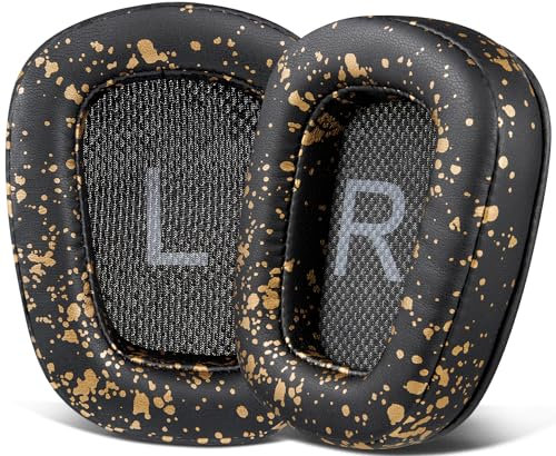 SOULWIT Cuscinetti Auricolari in Pelle Proteica Ricambio per Logitech G930 G933 G933S G935 G633 G633S G635 G35 G533 G430 G431 G432 G433 Cuffie da Gioco,Padiglioni per G332 G230 G231 G233 Cuffie