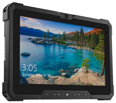 Dell Latitude 7212 Rugged Extreme Tablet i5-83650u 16GB 512GB M.2 11.6'' FHD Touch Screen Windows 11 Pro (Tablet Only) (Renewed)