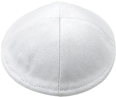 Lipfer Cappello Kippah Cappello Judaical in Cotone Kippah con Calotta Zucchetto per Uomo Cappello Yamaka Cappelli Ebrei per Ragazzi E Bambini Indossare Ogni Giorno
