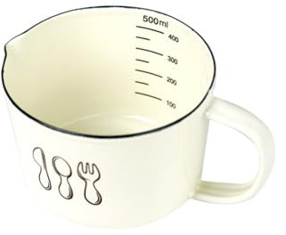 Alipis Messbecher Backbecher Für Messbecher Präzises Messen Flüssigkeitsmessbecher Küchenutensilien Backzubehör Glattes Aussehen