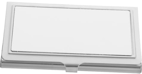 SHINEOFI 4 Pz custodia per biglietti da visita etichetta chiaro Guida Carta raccoglitore carte contenitori custodia per carte di trasferimento di calore porta biglietti da visita fai da te