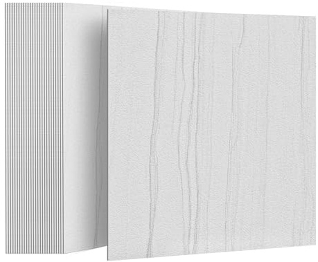 NAIZY PVC-golvbeläggning 30 x 30 cm vinylgolv självhäftande 2,5 m² klick golvplattor, vattentät laminatgolv för vardagsrum kök badrum, typ S99