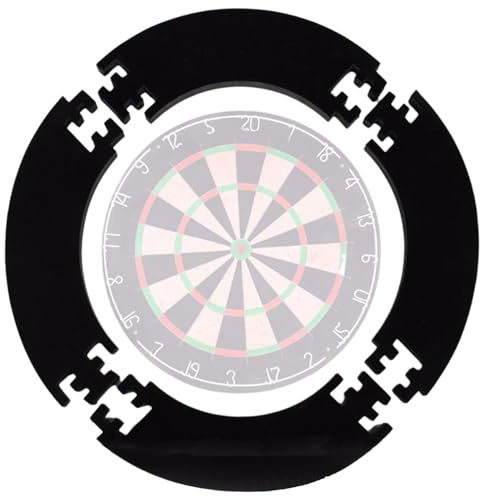 Anello di protezione per bersaglio da 18 pollici, protezione da parete per freccette, protezione da parete, per bar, cantina, garage, area giochi per la casa