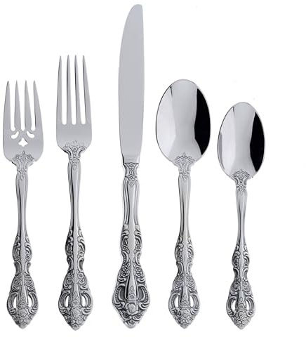 Oneida Michelangelo 20-Piece 18/10 Silverware Set for 4, Flatware