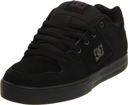 Dc Shoes Homme Pure-Shoes for Men Chaussures de Skateboard, (Black/Pirate Black), 38 EU