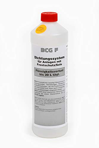 BCG FlÃssigdichtmittel F (1 l) gegen undichte Solaranlagen und Erdkollektoren