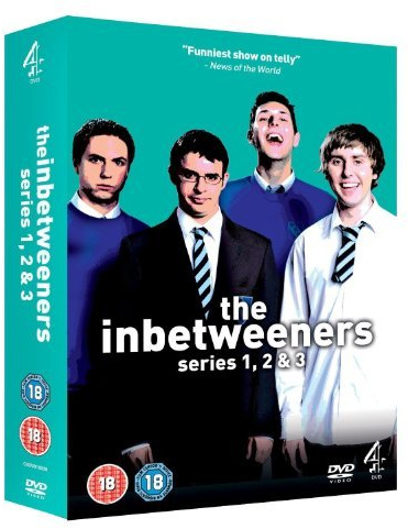 The Inbetweeners: Channel 4 Complete Series 1, 2 & 3 + DVD Exclusive Extras And Deleted Scenes (3 Disc Box Set) [DVD]