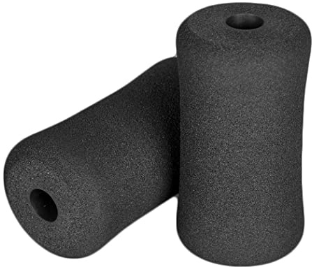 OTFAITP Coppia di Rotelle in Spugna di Schiuma per i Piedi, Usate per Sostituire gli Attrezzi da Allenamento della Palestra, Adatte per Asta da 1 pollice (14,5 * 7,5 * 2,2 CM)