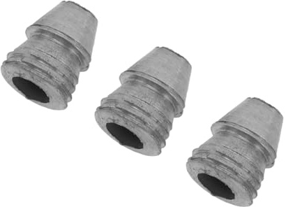 Taruor Zeppe a Manico Rotondi Set da 20 Pcs a Martello in Acciaio Cuneo per il Carpenter Martello da Ad Ascia (Diametro 8 mm / 0.31in)