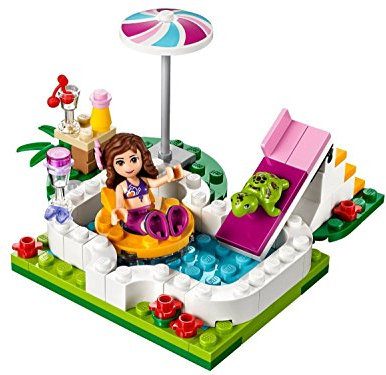 Lego Friends - 41090 - Jeu De Construction - La Piscine D'olivia