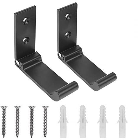 DONGKER Waffen Rack Wandhalterung, 2 Stück Faltbar Waffenständer, Waffenwandhalterung zum Aufhängen oder Aufbewahren von Langwaffen, Schrotflinten, Gewehren, Schwertern und Bögen