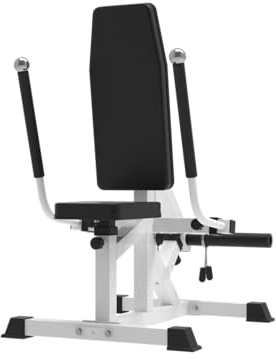 Bad Company Dip Station weiß I Fitnessgeräte für Zuhause Muskelaufbau I Kraftstation für Zuhause kompatibel mit Hantelscheiben 30 mm und/oder 50 mm I Brusttrainer Dipsation BCA-148/W