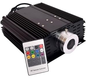 Playlearn Fibre Optic Light Source for Sensory Room, 45W Fiber Optic Light Engine with Remote Control, Color Changing, Acrylic Material