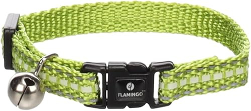Cat Collar Kitten Jinxy Light green 15-22cm 10mm