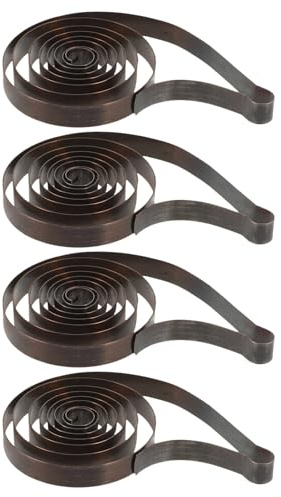 DRESSOOS 4 St Mekanisk Urfjäder för Vintage Väggur Hållbar Huvudfjäder för Mekaniska Väckarklockor Reparationskit för DIY Renovering och Precisionsjustering i Hem och