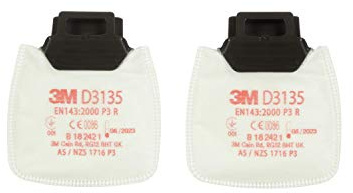 3M Secure Click Partikelfilter P3 R D3135 2 St.