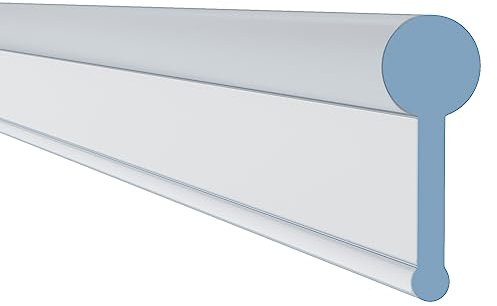 Joint Transparent Flexible pour Porte de Douche en Verre - plastique, 2 m