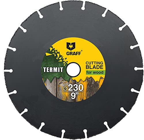 Trennscheibe Holz 230 mm Carbide Multi Wheel - Trennscheibe zum Schneiden von Holz, Kunststoff und Plastik 230 mm GRAFF Termit