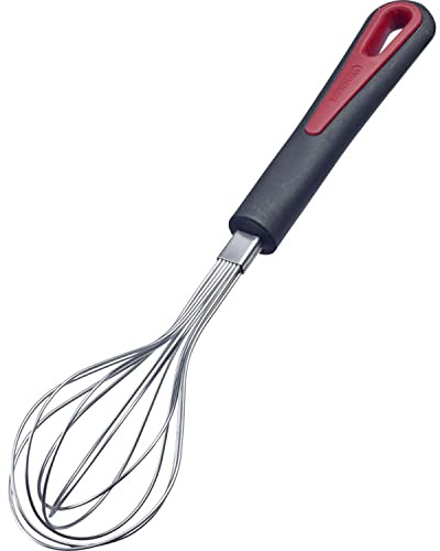 Westmark Visp, mycket elastiska trådar, formstabil, längd: ca 24 cm, rostfritt stål/plast, gallant, mini, svart/röd/silver, 29512270
