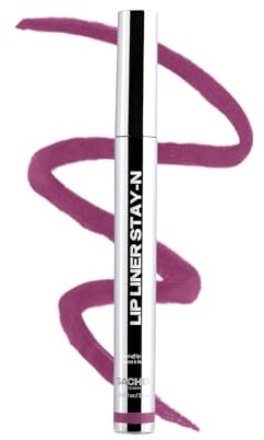 Sacheu Lip Liner STAY-N Peel Off Lip Stain — Rouge à Lèvres Qui Se Décolle, Longue Tenue Mate, Encre à Lèvres Sans Transfert Enrichie en Acide Hyaluronique & Vitamine E (PLUMped)