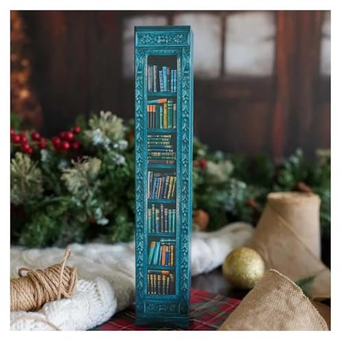 Mini Book Ornament Adventskalender, 2024 Weihnachten Adventskalender mit 24 Buchgeschenken, Buchliebhaber, Adventskalender 2024 für Frauen, Weihnachtsbuch Adventskalender für Buchliebhaber