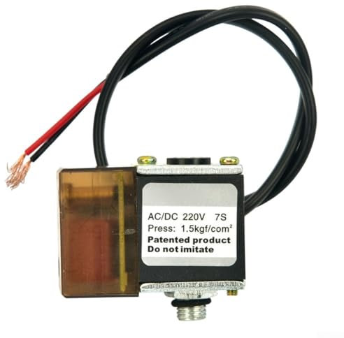 JINSBON Luftkompressor-Magnetventil, quadratisches inneres Außendraht-Rückschlagventil, geräuschlos, ölfreies Design für Luftpumpe, Kompressor-Zubehör (A)