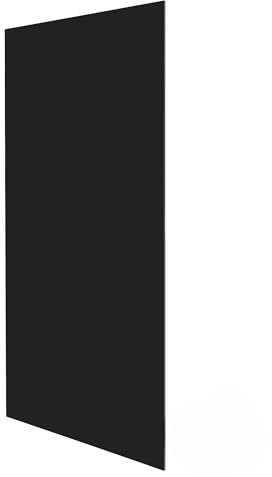 Radi8 Industries Far Infrared Electric Panel Heater | Rectangular Black Glass, Low Energy Wall Mounted, Without Wifi/Remote/Thermostat, (1200×600×12) 700w (220-240V/50Hz), UK-Brand