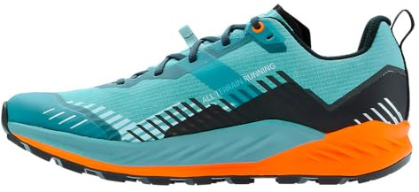 LOWA Zapatillas AMPLUX 2 GTX, Smoke Blue Orange, 44.5 EU