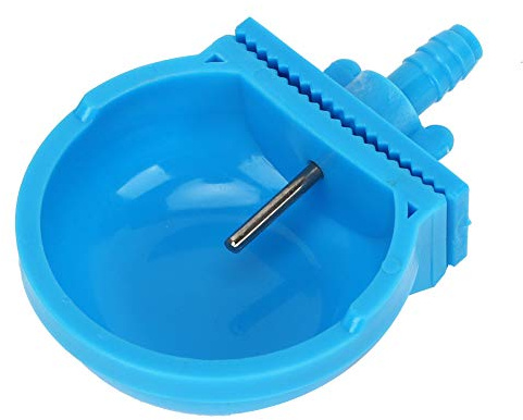 Annadue 10 Set Ciotola per Bevitore di Conigli con Ugello per Bottiglia d'Acqua, Forniture per Alimentazione di Acqua per Piccoli Animali per Gabbia per Criceti Roditori Porcellini d'India