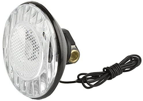 cyclingcolors fanale Anteriore Bicicletta Dinamo Bici con Lampadina 6V 2,4W Faro Luce con riflettore