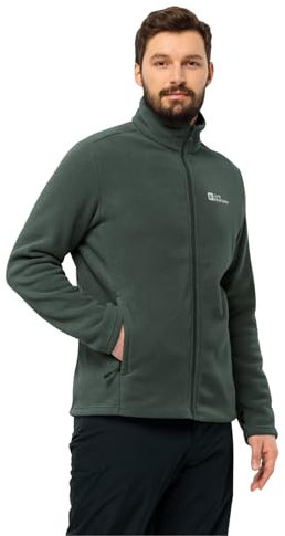 Jack Wolfskin Herren Winterstein Fz M, Black Olive/black Olive, L EU