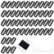 50 Stück Schleier Klammern Haarclips Perücke Haar Extensions Klips Perückenclip Haarverlängerung 6 Zähne Kammclips Zähne U-Form Metall Haarverlängerungsclips Haarteil Zubehör Perücken Schnappkammclips