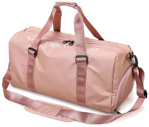 Sporttasche für Damen und Herren, Gym Bag, mit Schuhfach und Nassfach, wasserdicht und strapazierfähig, geeignet für Fitness, Yoga, Schwimmen, Reisen