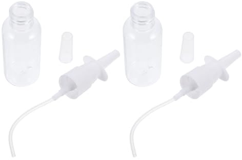 OSOLADY Irrigadores Nasales para Bebés 2 Piezas 20 Ml Botellas para Limpieza Nasal Duraderas Lavadoras Nasales Prácticas para Cuidado Diario y Enjuague