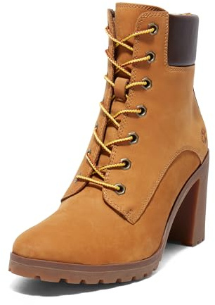 Timberland Allington 6in Lace Up (wide Fit) - Stivali alti Donna, Giallo (Wheat), 39 EU