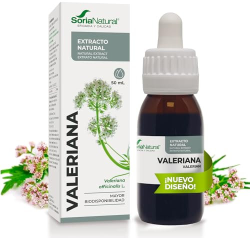 Valeriana extracto natural en gotas - Calma la Ansiedad, el sstrés e insomnio - Ayuda a Dormir y Conciliar el Sueño - Alta concentración y eficacia - 1 Bote de 50ml