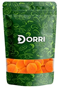 Dorri - Dried Apricot 500g | Premium Quality Dried Fruit, Dried Apricot Pieces, Dried Apricot Slices, Suitable for Tarts, Cakes, and Desserts (Available from 150g to 5kg)