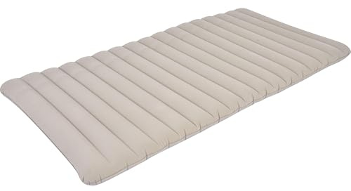 AVENLI Matelas Gonflable de Camping pour 1 Personne - 183 x 97 x 12 cm - Beige