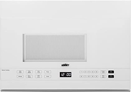 Summit 24” Over the Range Microwave, 1.4 cu.ft. Capacity, Under Cabinet Ventilation, White- MHOTR241W