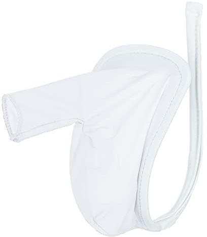Nyeemya C-String String Homme T-Back Slip de Bain Natation Bas de Bikini Mankini Ouvert Thong Tanga Plaisir Lingerie Slip sous Vêtement Briefs Underwear Blanc Type A