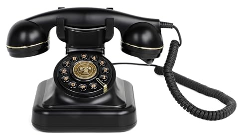 RDYMONKEY Libro degli ospiti audio per matrimonio, telefono retrò per messaggi vocali personali, libro degli ospiti, alternativa per matrimoni, feste e compleanni, memoria da 8 GB (nero)