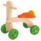 EverEarth Vierrad aus nachhaltigem Holz – Stabiler Lauflernwagen für Kleinkinder – Umweltfreundliches Design zur Förderung von Bewegung und Motorik – EE33716