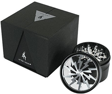 After Grow Thorinder Kräutermühle, 4 Stück, 6,3 cm (Silber)