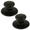 Spares2go Lid Knob & Safety Skirt for Russell Hobbs Cookware/Saucepan Set (Pack of 2)